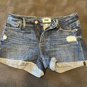 Paige denim size 26 shorts
